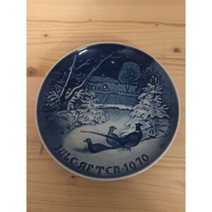 Bing & Grondahl Christmas plate. 1978‎ EUC